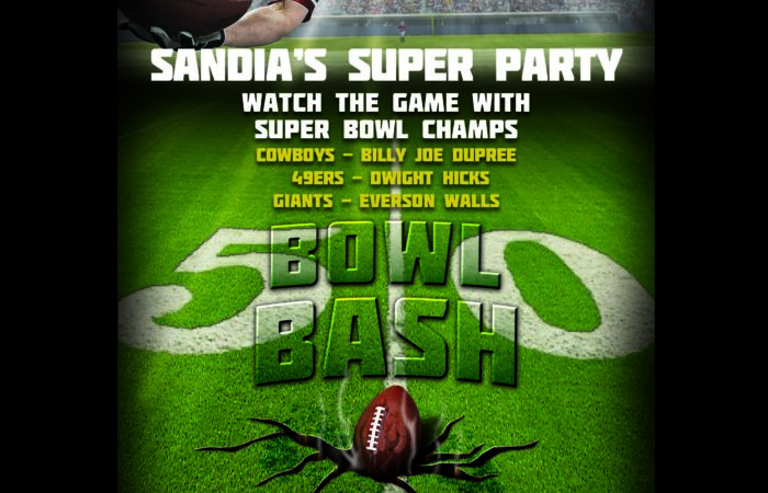 Sandia Casino Super Bowl Bash