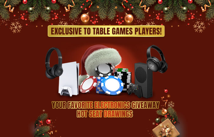 table games giveaway