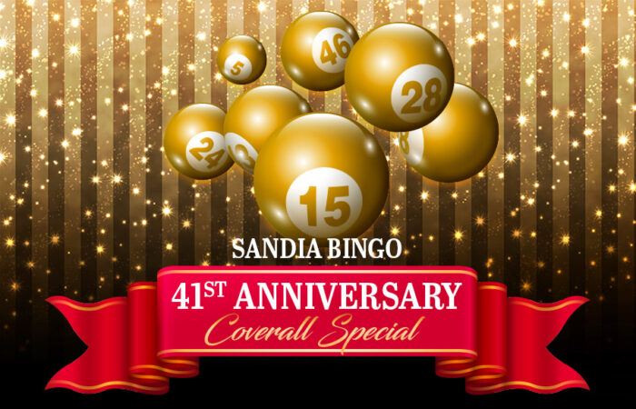 bingo anniversary coverall