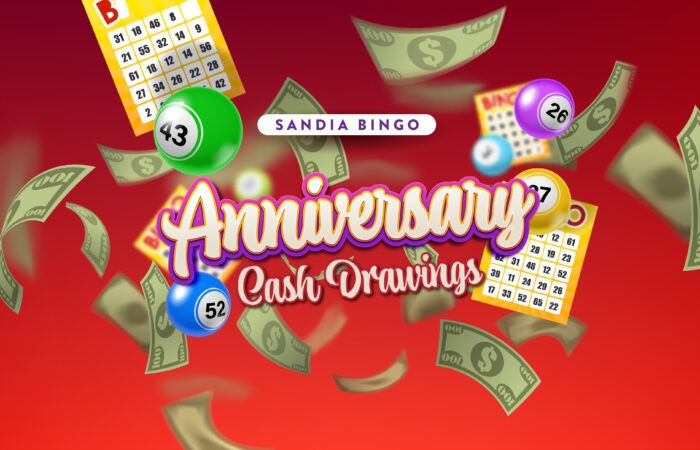 anniversary cash drawings